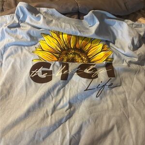 Gildan Light Blue Heavy Cotton Tee